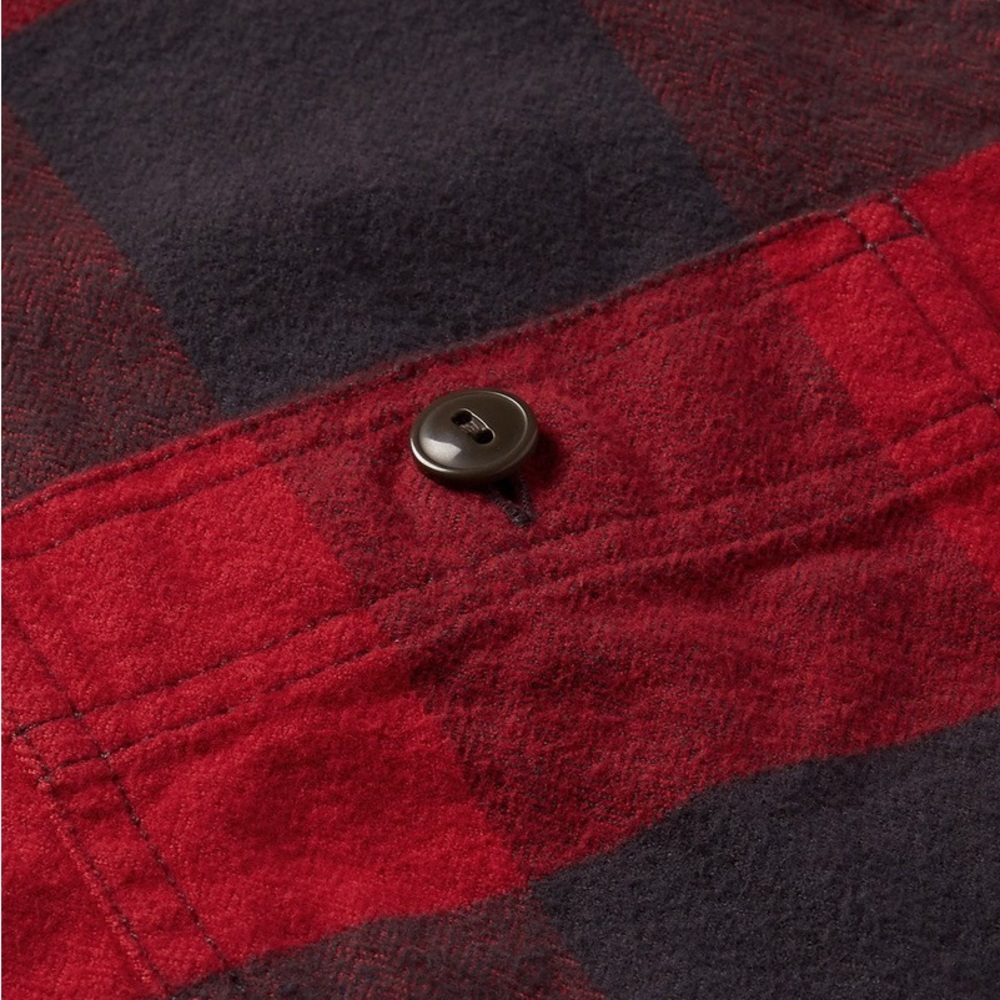 J.Crew Buffalo-Check Cotton-Flannel Shirt XLT- Men - Picture 6 of 6